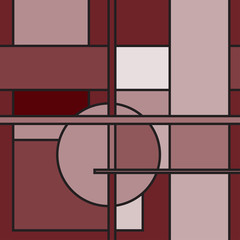 Abstract seamless colourful pattern geometric backgrounds vector design