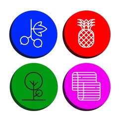 Set of natural icons