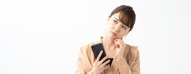 スマートフォン・女性