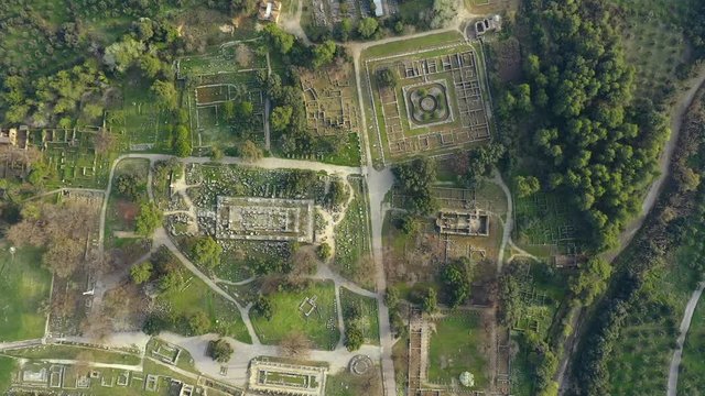 Archaeological Site of Olympia in Greece