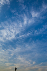 秋の空と雲(11月)