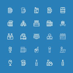 Editable 25 bitter icons for web and mobile