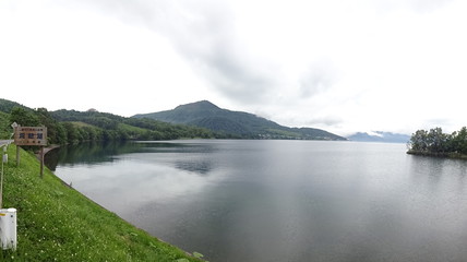 The view of Hokkaido in Japan