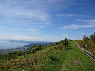 The view of Hokkaido in Japan
