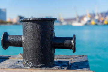 Image of mooring bollards. Knecht.