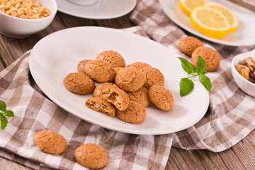 Amaretti cookies.
