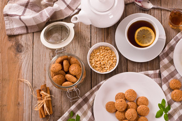 Amaretti cookies.

