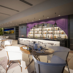 Terrace Bar & Restaurant - selective 3d visualization