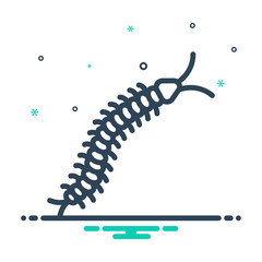 Mix icon for centipede