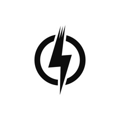 power lighting electric icon logo