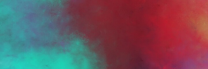 beautiful old color brushed vintage texture with old mauve and light sea green colors. distressed old textured background with space for text or image. can be used as horizontal header or banner