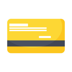 credit card ecommerce isolated icon