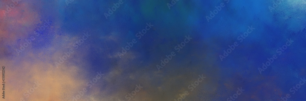 Poster beautiful abstract painting background texture with dark slate blue, rosy brown and old lavender col