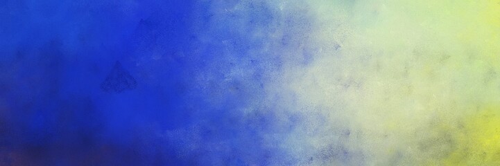 beautiful pastel gray and strong blue color background with space for text or image. vintage texture, distressed old textured painted design. can be used as horizontal background texture