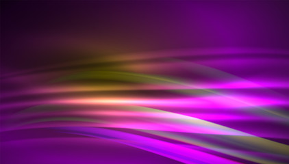 Fluid wave lines background. Trendy abstract layout template for business or technology presentation, internet poster or web brochure cover, wallpaper