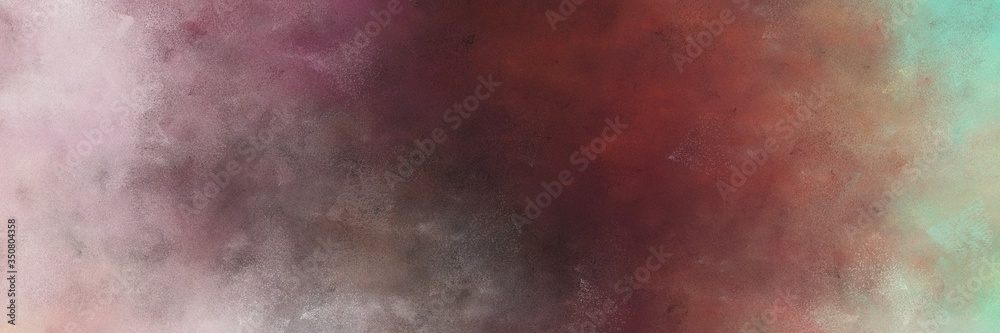Aufkleber beautiful abstract painting background texture with old mauve, silver and rosy brown colors and spac