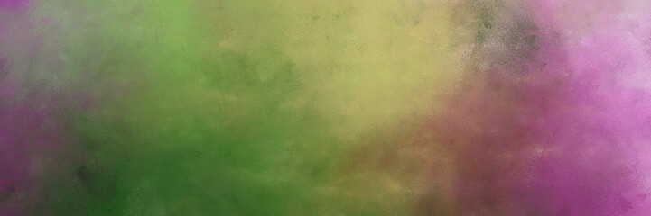 beautiful pastel brown, pastel purple and dark khaki colored vintage abstract painted background with space for text or image. can be used as horizontal background graphic