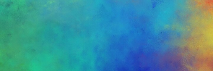 beautiful old color brushed vintage texture with steel blue, light sea green and peru colors. distressed old textured background with space for text or image. can be used as postcard or poster