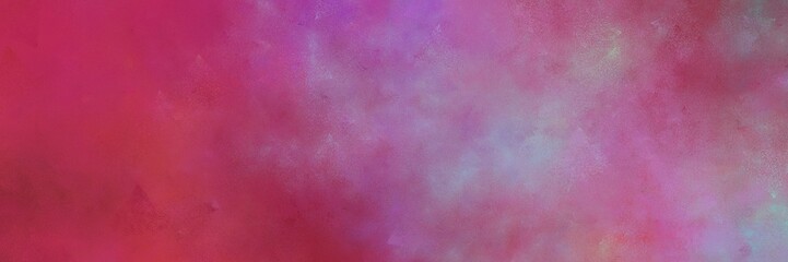 beautiful abstract painting background texture with antique fuchsia, dark moderate pink and pastel purple colors and space for text or image. can be used as header or banner