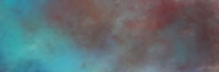 beautiful vintage abstract painted background with dim gray, cadet blue and teal blue colors and space for text or image. can be used as postcard or poster