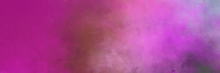 beautiful mulberry , moderate pink and orchid colored vintage abstract painted background with space for text or image. can be used as header or banner
