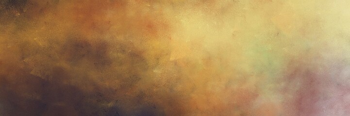 beautiful vintage abstract painted background with peru and pastel brown colors and space for text or image. can be used as horizontal background texture