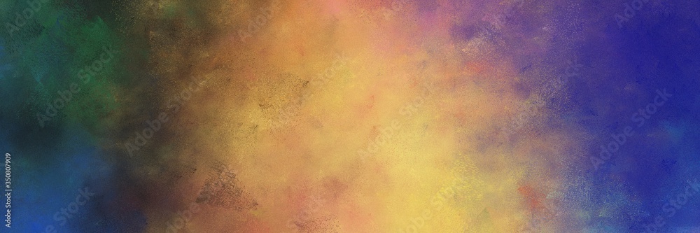 Poster beautiful abstract painting background texture with dark slate gray, sandy brown and pastel brown co
