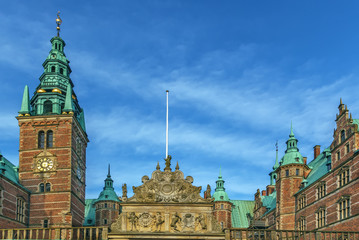 Fototapeta na wymiar Frederiksborg Castle, Denmark