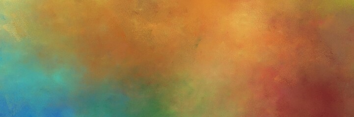 beautiful abstract painting background texture with pastel brown and sienna colors and space for text or image. can be used as horizontal background graphic