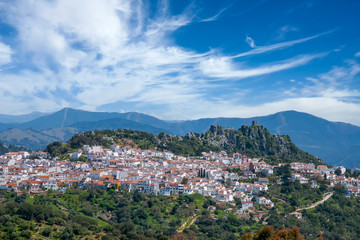 Obraz premium municipio de Gaucín en la comarca del valle del genal, Málaga