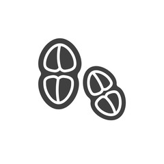 Tetracoccus bacteria cells vector icon. filled flat sign for mobile concept and web design. Tetracoccus dioicus glyph icon. Symbol, logo illustration. Vector graphics