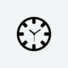 clock icon vector