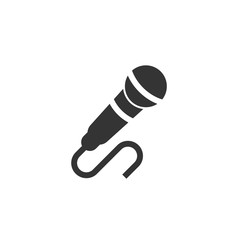 microphone icon vector illustration sign