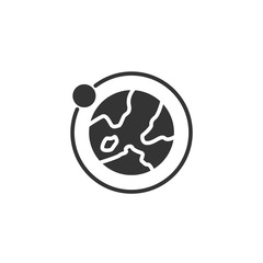 orbit icon vector illustration sign