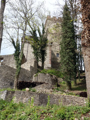Fototapeta na wymiar mittelalterliche Burganlage Kerpen (Eifel)