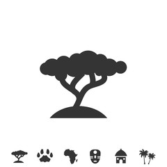 tree icon vector illustration sign