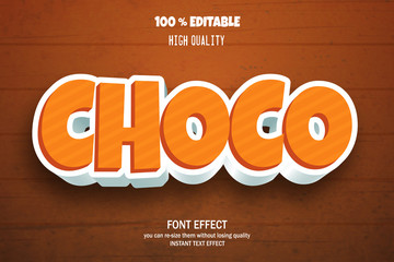 3d font effect style