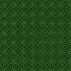 green seamless floral pattern