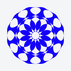 mandala art or round ornamentation. vector