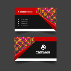 Naklejka premium business card 