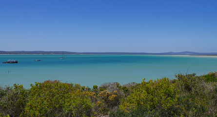Tafelbucht an der Südatlantikküste bei Kapstadt Südafrika
