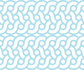 Blue ocean wave Background pattern seamless tiles. Use for design.