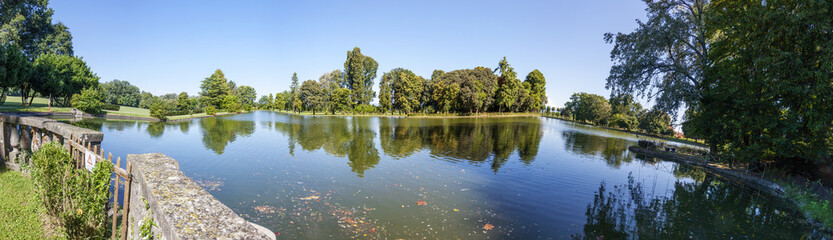 August 2016. Piazzola sul Brenta - Padua - Villa Contarini Park - Camerini is one of the largest Venetian villas