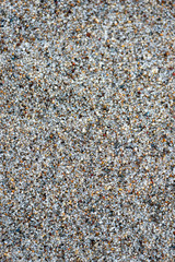 Particles of sand macrophonotorgafi texture