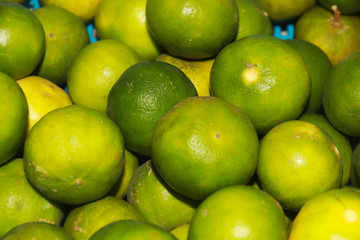 green apples in the market