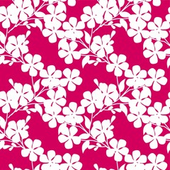 seamless floral pattern able to print