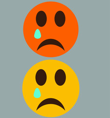 vector illustration of a funny smiley