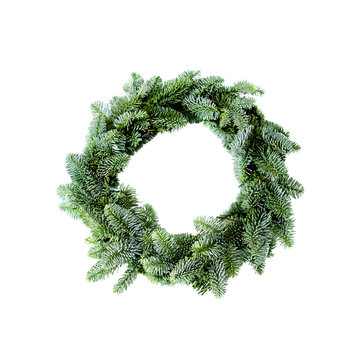 Christmas Evergreen Fir Wreath
