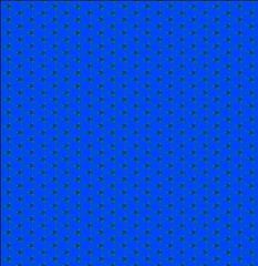 abstract blue background with yellow dots
