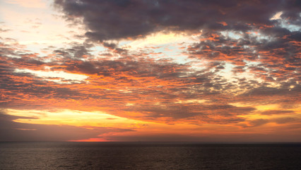 Sunrise over the Ocean